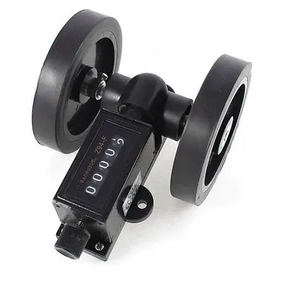 

0-9999.9M Mechanical Length Counter Meter Rolling Wheel Z94-F