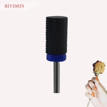 

5Pcs Black Ceramic Nail Drill Bit - Large Barrel Bit - M (1082.060)