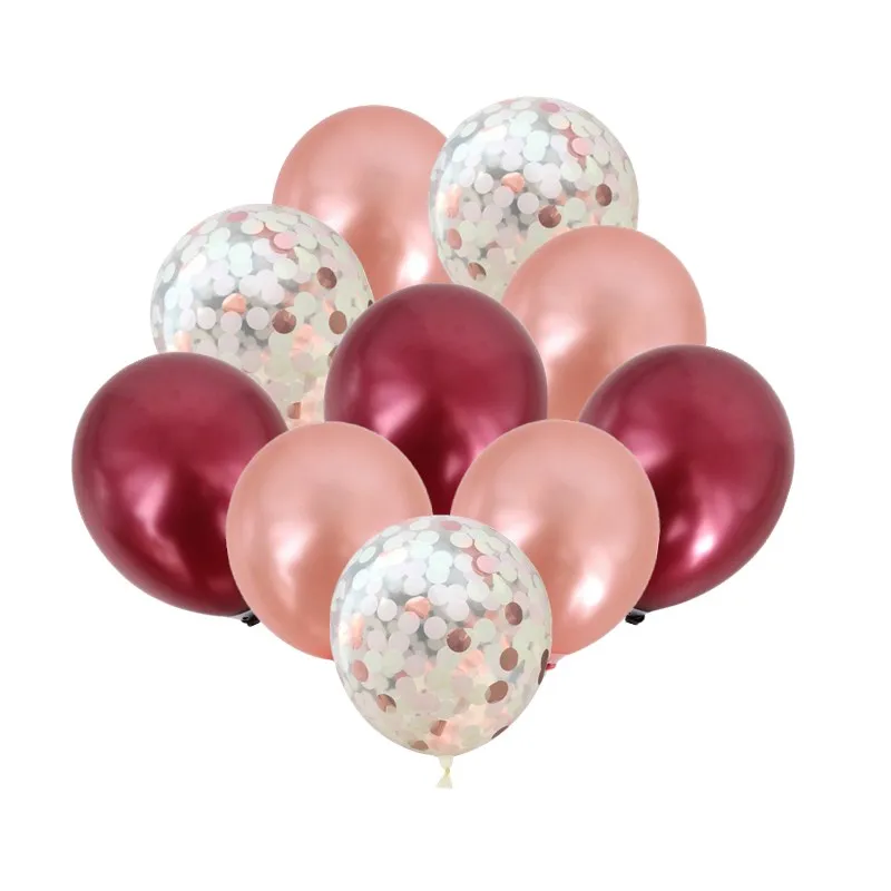 10pcs-Rose-Gold-Confetti-Balloons-Set-for-DIY-Wedding-Baby-Shower-Birthday-Decoration-Party-Supplies-Globos(4)