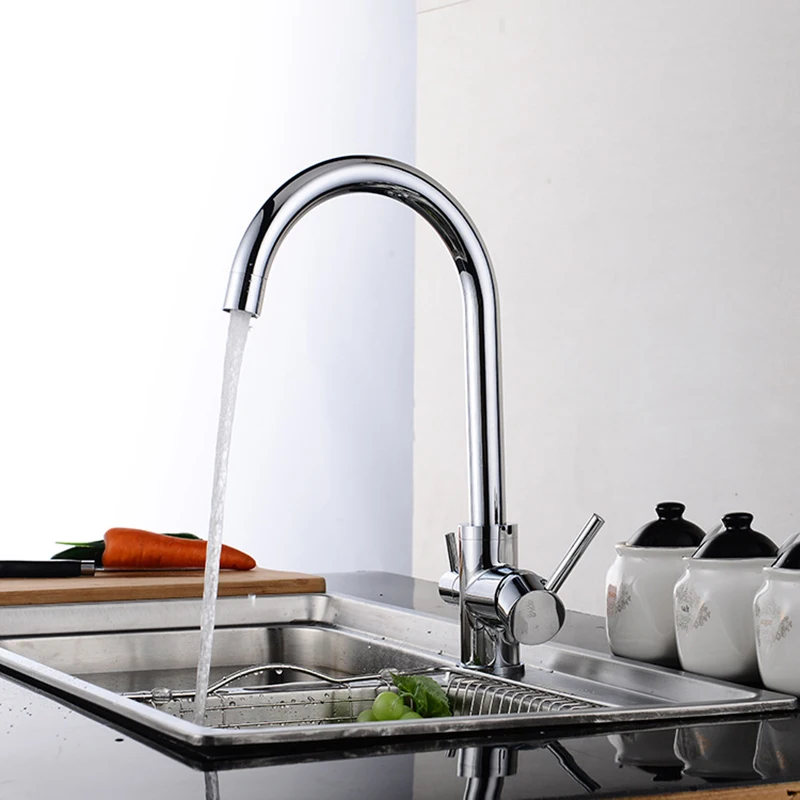 Mttuzk Многофункциональный горячей и холодной воды Кухня Кран Чистой Воды Кран Питьевой Воды смесителя 3 способ крана
