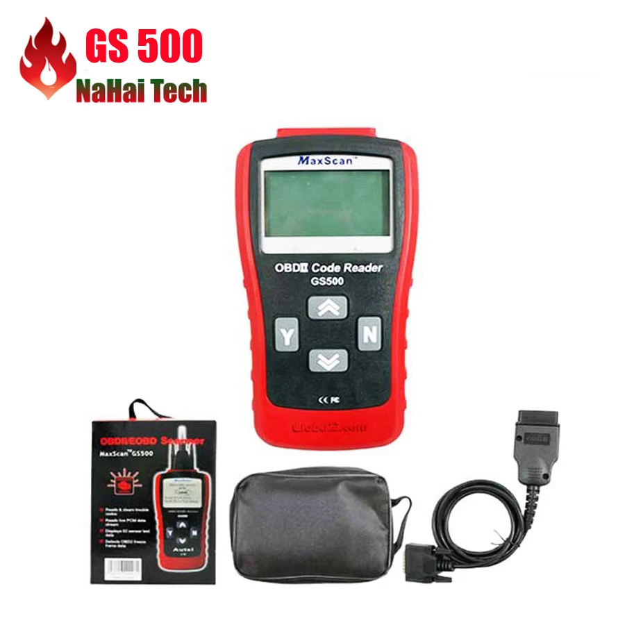 

2019 New Car Repairing Tool MaxiScan GS500 KW807 OBD2 Scanner Vehicle Diagnostics Tool GS500 Auto Code Reader Scanner