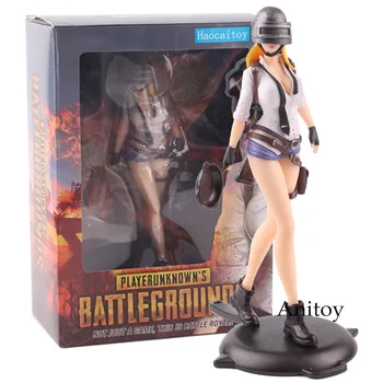 

Playerunknown's BattleGrounds PUBG Men/Women GAME/BATTLE ROYALE PVC Action Figure Collectible Model Toy 17.5-18cm KT4785