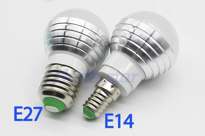 RGB BULB E14  E27