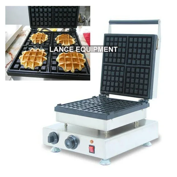 waffle maker 4 square