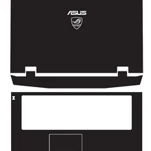 Ноутбук углеродного волокна виниловая кожа наклейка крышка для ASUS G73 G73JW G73JH G73SW 17,3-дюймов