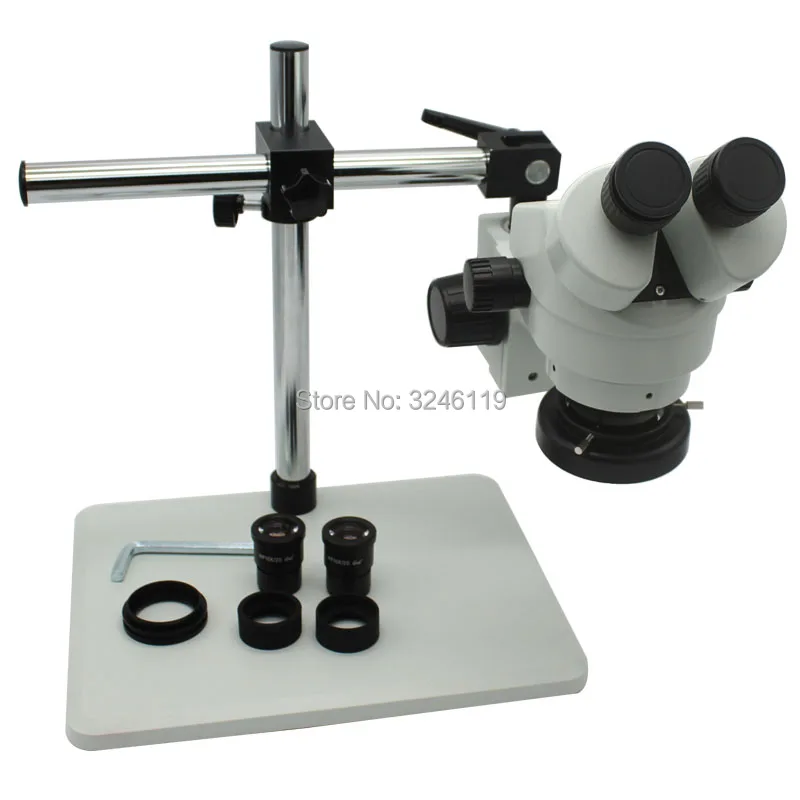 Binocular Stereo Microscope 3.5X 90X Continuous Zoom