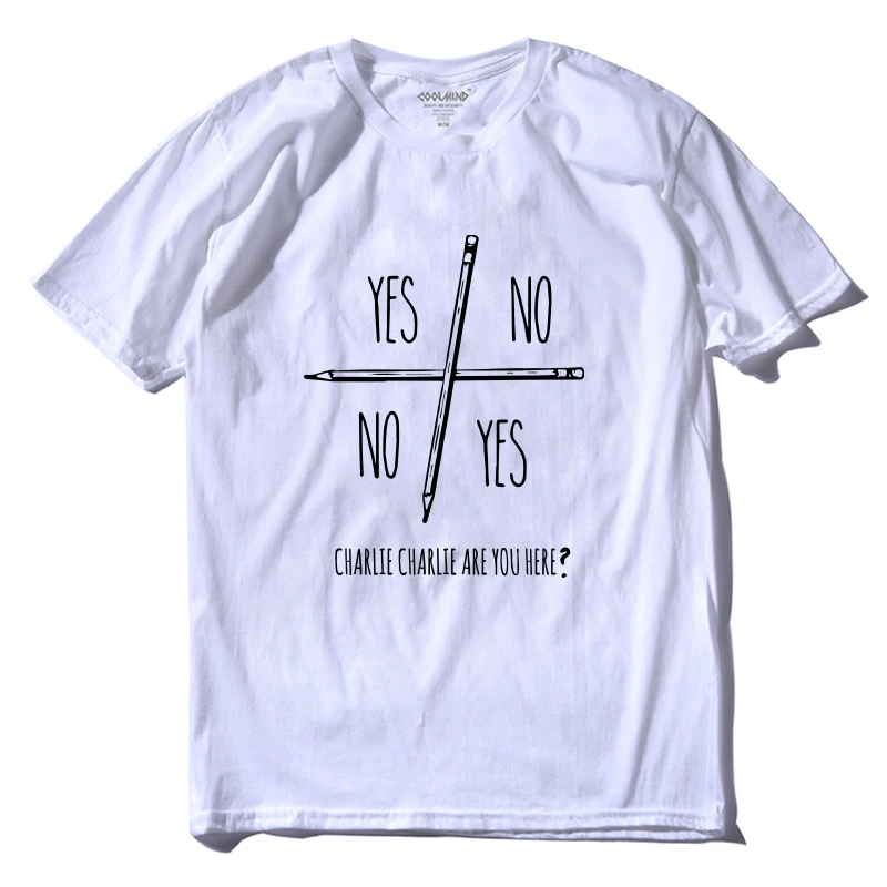 

COOLMIND QI0267A 100% cotton short sleeve crewneck funny men T shirt casual loose men tshirt knitted print T-shirt tee shirt