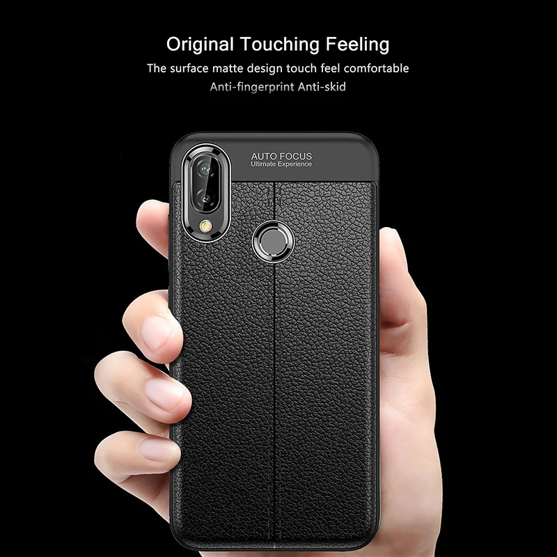 Funda de silicona para Huawei P20 Lite Funda para Huawei P20 Lite Funda protectora Funda trasera Funda resistente para Huawei P 20 P20 Pro Funda