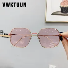 VWKTUUN Овальный Винтаж солнцезащитные очки Для женщин Для мужчин точки Карамельный цвет кадра солнцезащитные очки для женщин открытый круглый оттенков UV400 очки