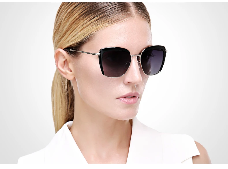 PARZIN новый для женщин солнцезащитные очки для Элегантная Леди Винтаж поляризационные Защита от солнца очки вождения 2019