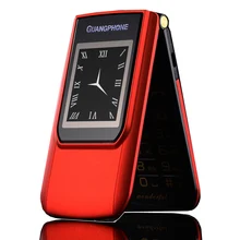 Мобильный телефон с откидным сенсорным экраном, две sim-карты, двойной экран, FM, MP3 плеер, SOS, русская клавиатура, дешево, GSM, E9, сотовые телефоны, телефон