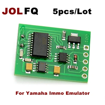 

JOLFQ 5pcs High Quality for Yamaha Immo Emulator Full Chips for Yamaha Immobilizer Bikes Motorcycles Scooters from 2006 to 2009