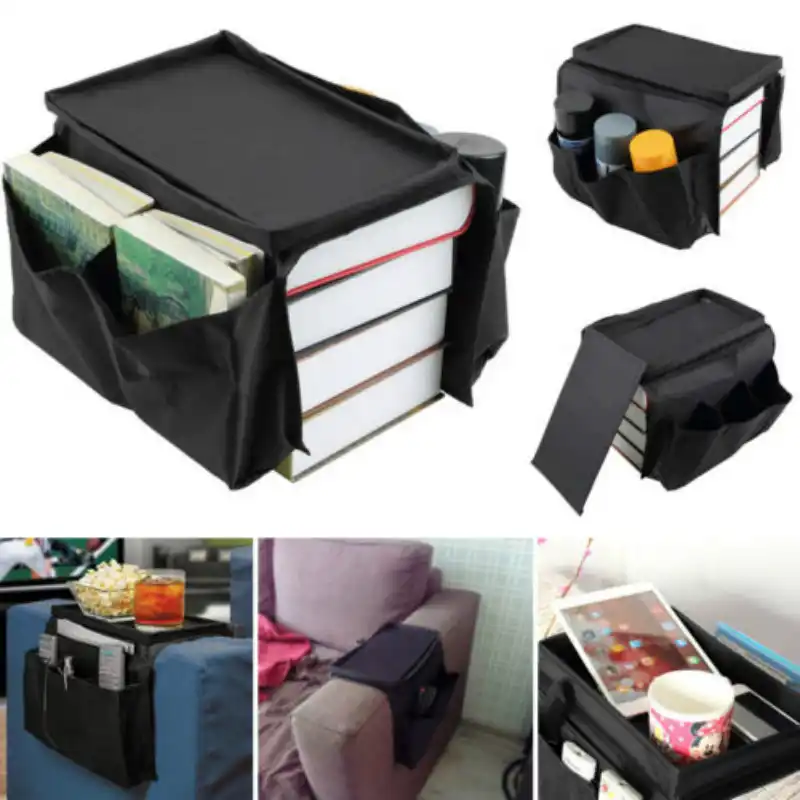 Couch Buddy Remote Control Holder Sofa Arm Rest Organizer Caddy