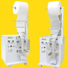 Ручная подача и упаковочная машина гранулы, еда, медицинский материал, пакеты для чая заднее уплотнение автоматическая упаковочная машина