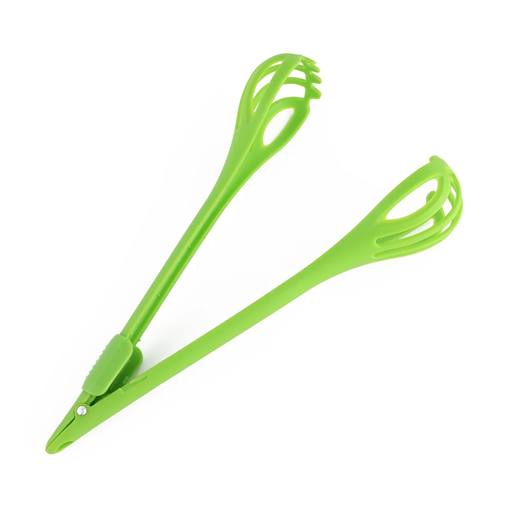 2017 New Creative Food Grade Plastic Tongs Multifuctional Bread Fruit