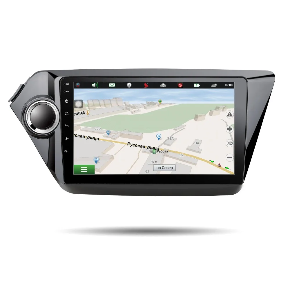 Perfect FUNROVER 2din Android 8.0 car dvd radio for Kia k2 rio 2010 2011 2012 2013 2014 2015 car gps navigation multimedia player stereo 3