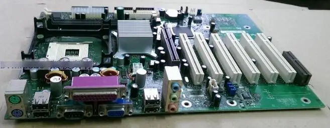 OK IPC плата D845PESV D845GEBV2/D845PESV 845 PGA478 Промышленная материнская плата с Процессор Оперативная память VGA 6* PCI IPC доска