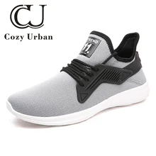 

Cozy Urban 2018 men casual shoes zapatos hombre zapatillas hombre casual Mens Mesh Flats Shoe