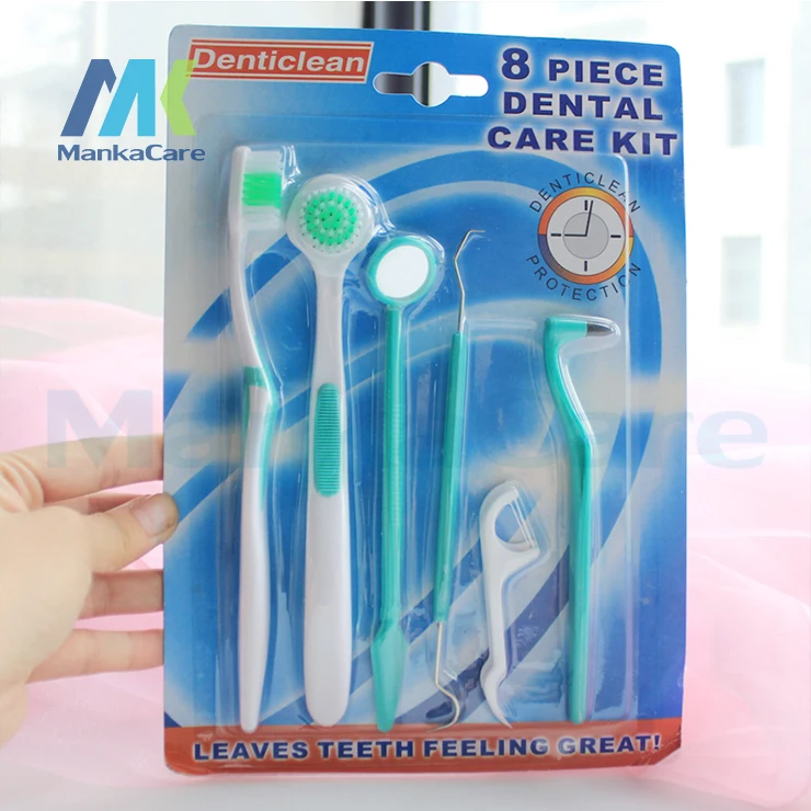 3set Oral care kit tooth brush oral hygiene kit dental floss