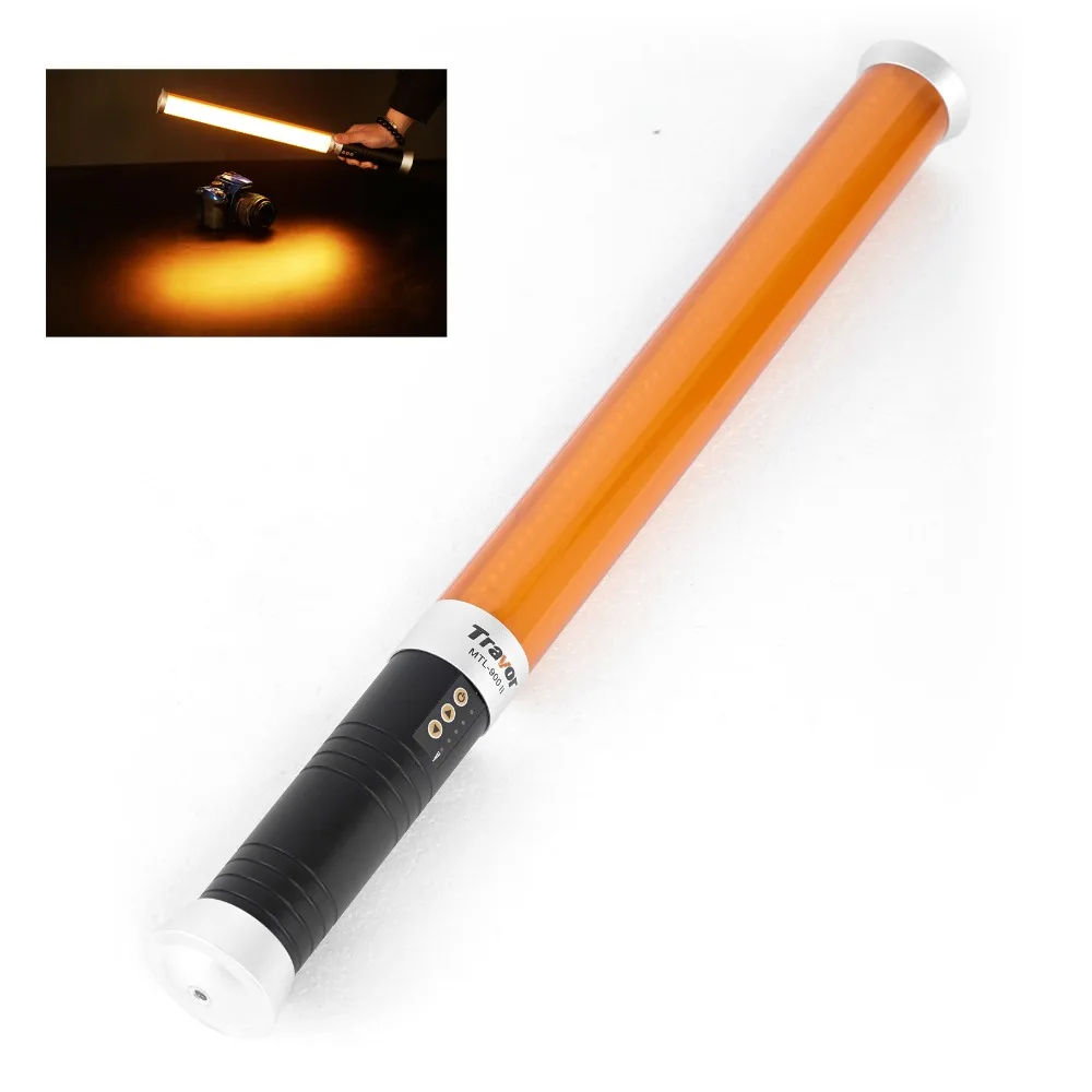 Meking Double Color Temperature Handle LED Stick Photography stick