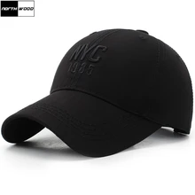 [NORTHWOOD] NYC вышивка бейсболка для мужчин и женщин бейсболка для папы хип хоп Casquette Ny Gorras Para Hombre Кепка с регулировкой размера