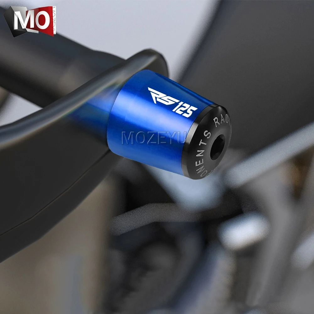 Мотоцикл 7/8 &quot22 мм руль ручки Торцевая Крышка для Aprilia RS125 RS 125 1996 2005 1997 1998 1999 2000 2001