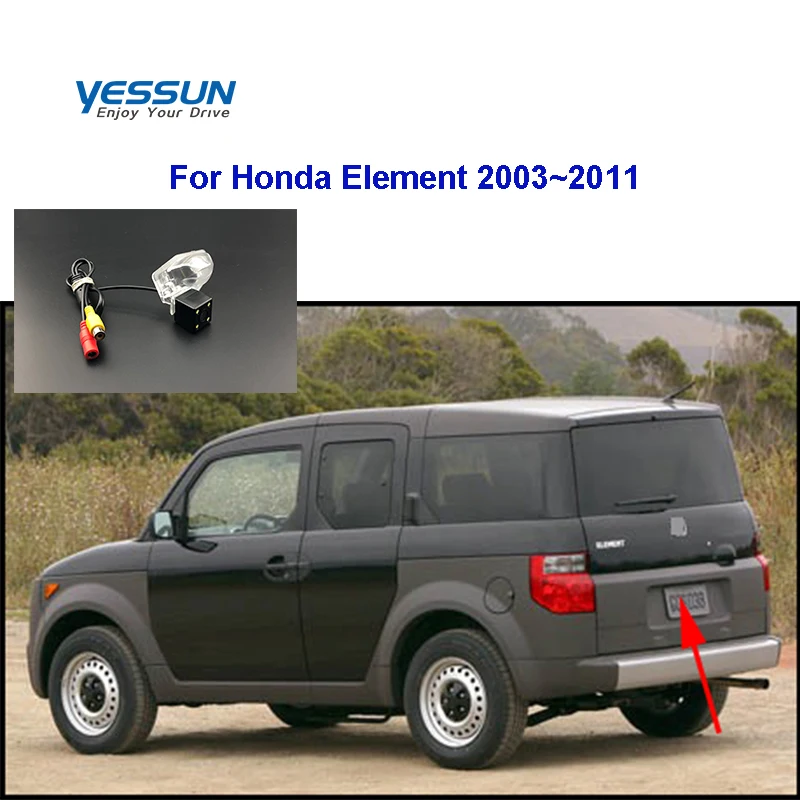 

Yessun HD CCD Night Vision Car Rear View Reverse Backup Camera Waterproof For Honda Element 2003~2011