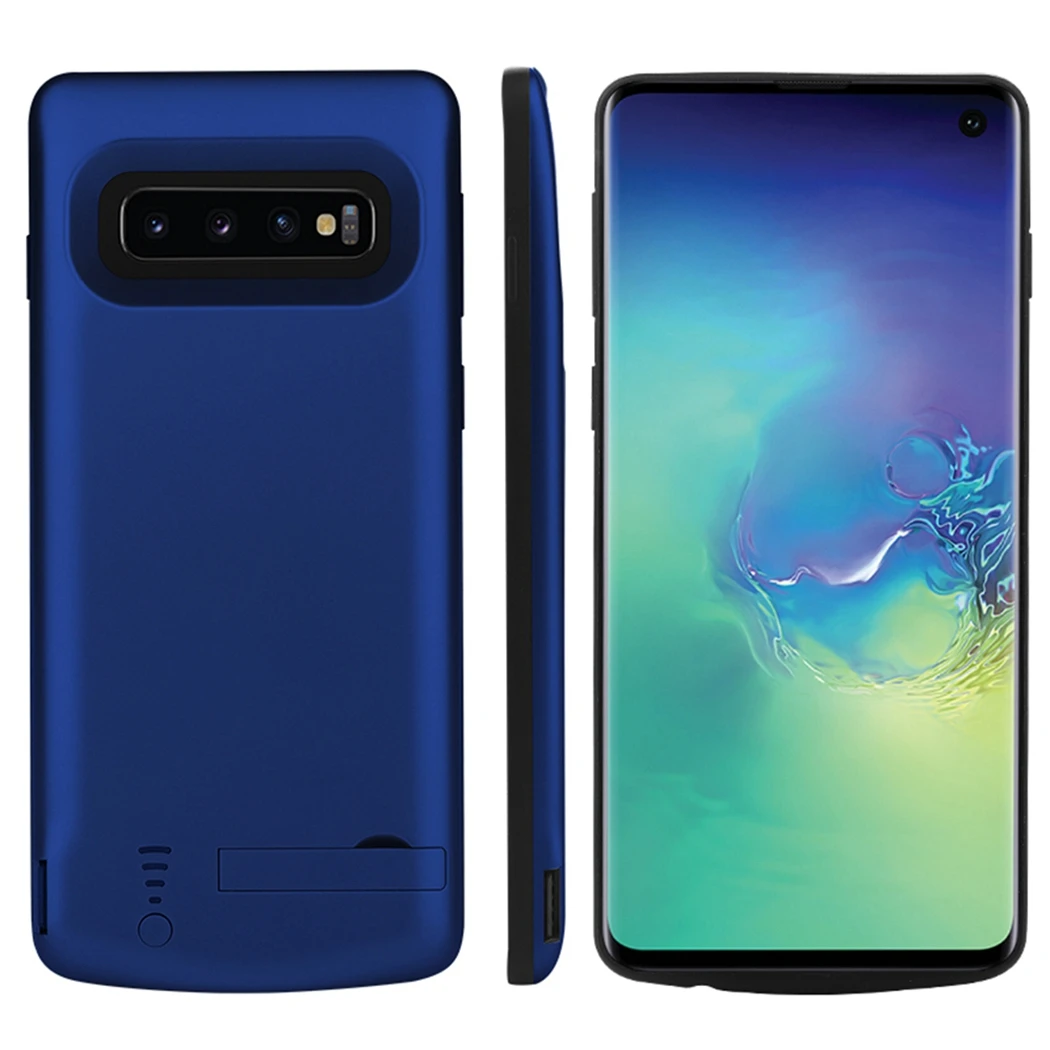 Для samsung Galaxy S10 S10e 5000 mAh Батарея случае Перезаряжаемые Расширенный Батарея принципиально Bateria с кронштейн для Galaxy S10 плюс