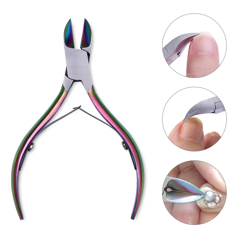 

BORN PRETTY Chameleon Nail Toenail Clipper Trimmer Nipper Cutter Ingrown Pedicure Nail Art Tool Manicure Nail Cutter Tool Set