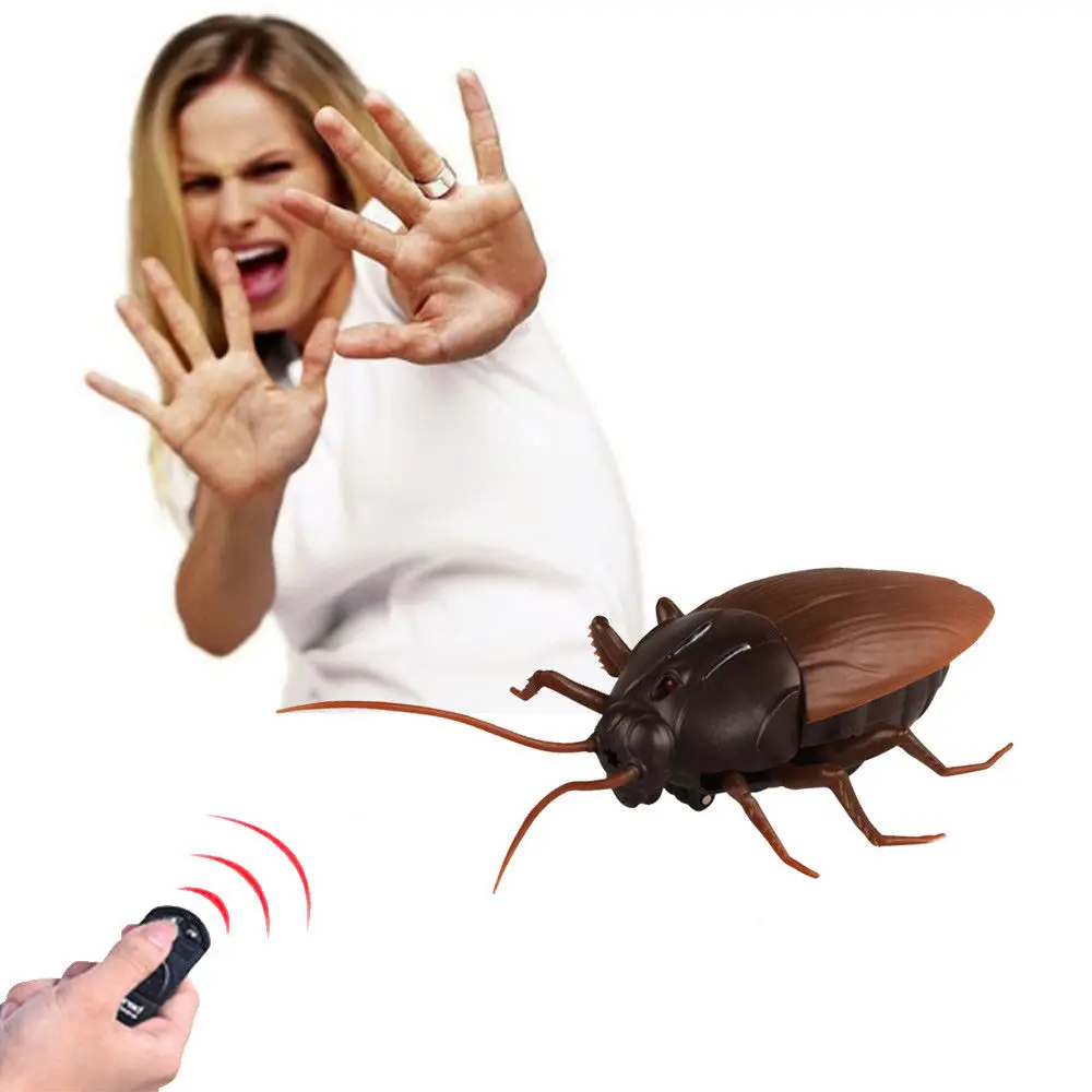 realistic fake remote control cockroach