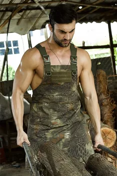 

New Camouflage ripstop Aprons Highlander Krypteck working Apron Woman Apron Krypteck camouflage