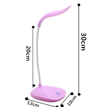 

Led Light USB Charging Touch Screen Small Table Lamp 14LED USB Rechageable Original Packaging Table Lamp Eye Protection