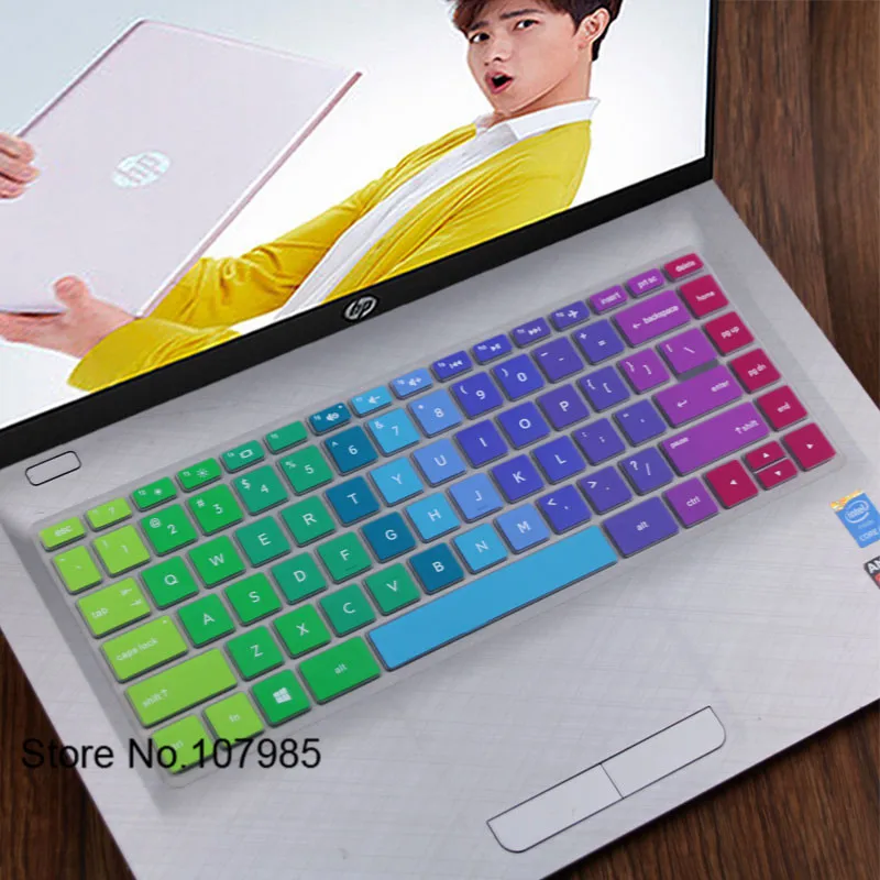 

2017 New 14 inch Laptop Keyboard Cover Protector For HP Pavilion x360 14'' (2017)14-ba032TX 14-ba071TX Notebook Skin