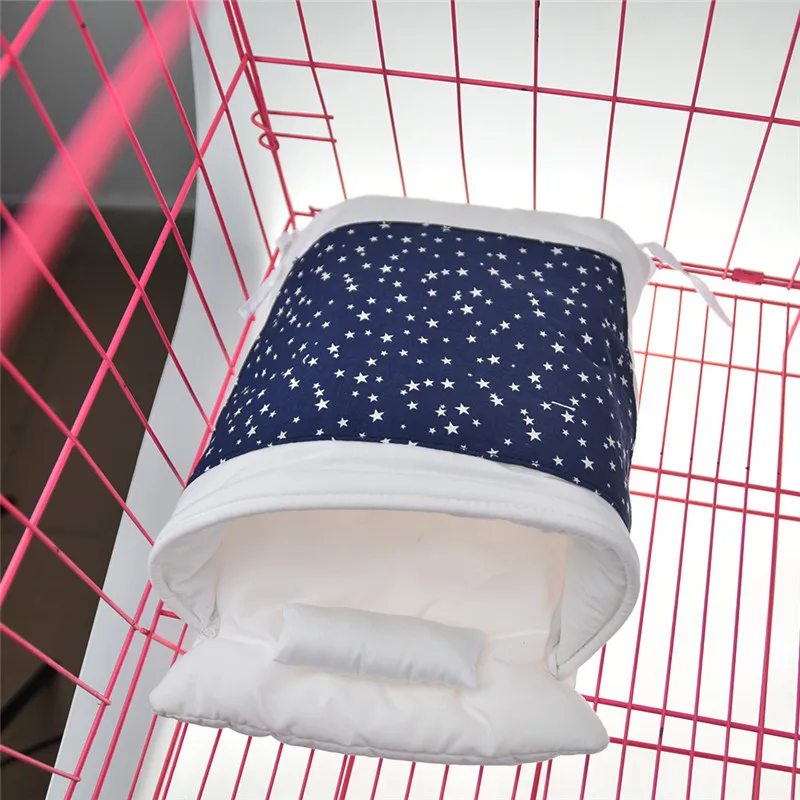 Кролик Guinea Pig Bed Дом спальный Стёганое одеяло зима теплая белка Ежик Шиншилла