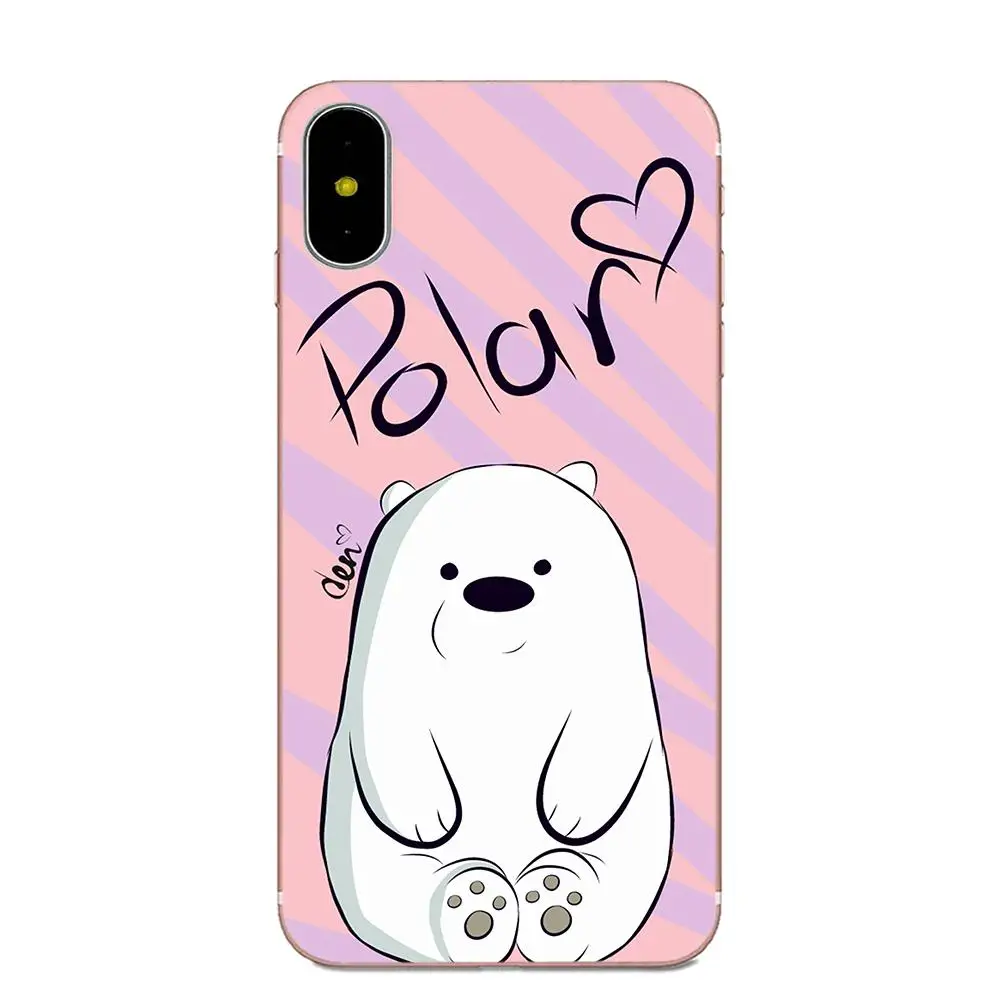 Для Sony Xperia Z Z1 Z2 Z3 Z4 Z5 compact Mini M2 M4 M5 T3 E3 E5 XA XA1 XZ Premium TPU Luxury We Bare Ice Bear Panda|Чехлы-накладки| |
