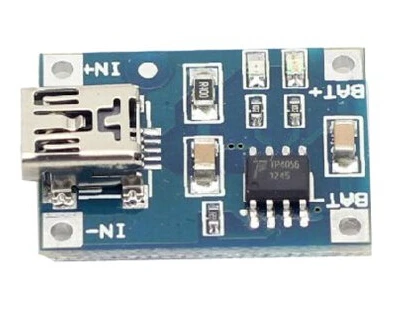 

1PCS TP4056 5V Mini USB 1A Lithium Battery Charging Board Charger Module