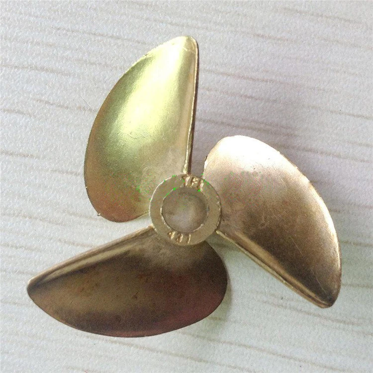 Buy 1PC 437 3 blades High Speed Copper Propeller 3/16