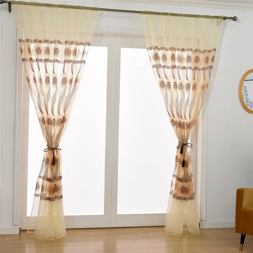 Leaves Sheer Curtain (16)