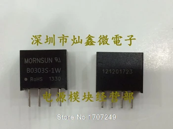 

100pcs New original MORNSUN Isolated power module B0303S-1WR2 B0303S-1W B0303S SIP-4 DC-DC 3.3V turn 3.3V