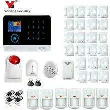 YobangSecurity Wireless Home Security WIFI 3G GPRS GSM Alarm System APP Remote Control RFID Burglar Alarm Russian Spanish Dutch