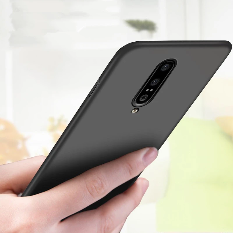 

For OnePlus 7 Pro Case Simple Fine Matte Soft Silicone Back Cover Phone Cases For OnePlus 7 Pro One Plus 6 6T 5 5T Coque Fundas