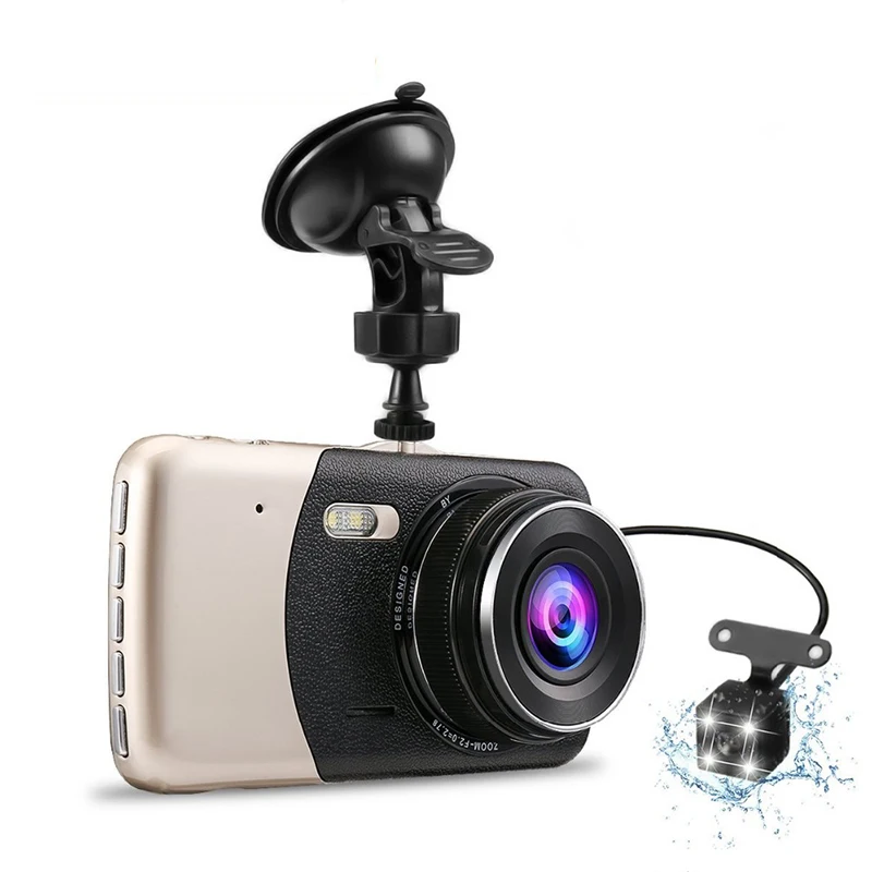 E ACE Автомобильные видеорегистраторы Камера FHD 1080P Автомобильный детектор видео
