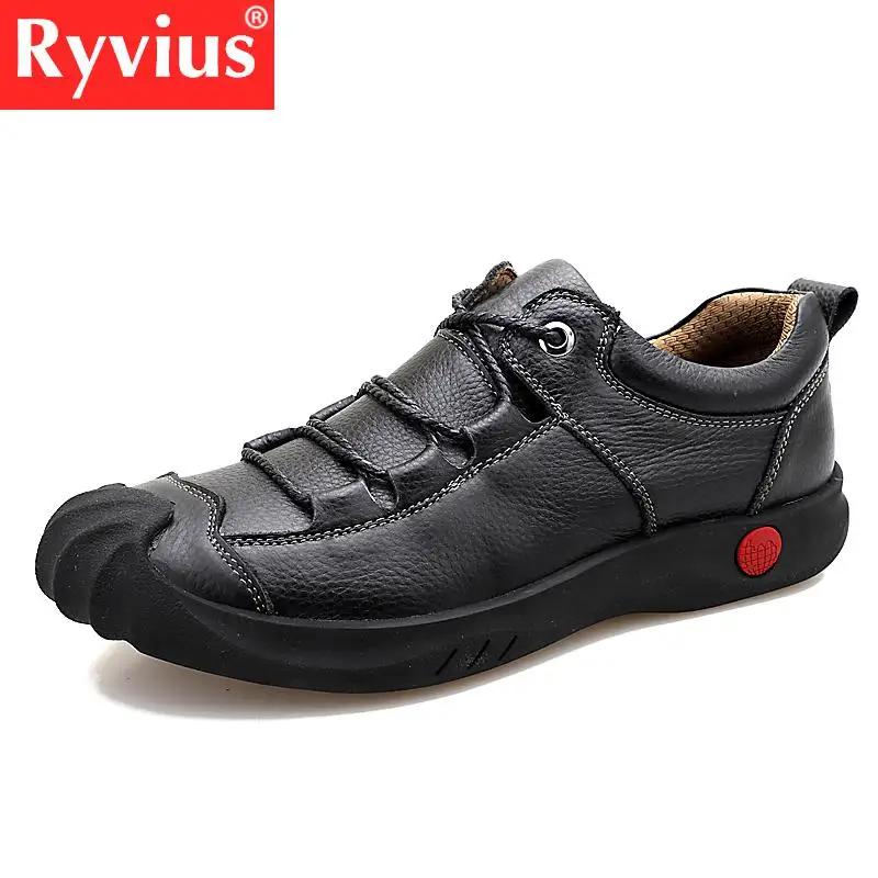 

Ryvius Brand 2018 Outdoor Leather Men's Hiking Shoes To Explore Mountaineering Shoes Non-slip Wear Shoes High Quality Hot Sale