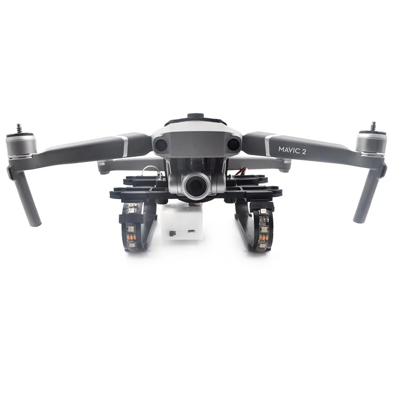 Remote control LED Light strip landing gear Extended heighten leg for DJI mavic 2 pro zoom Drone Accessories DIY Accessories 1 (45)