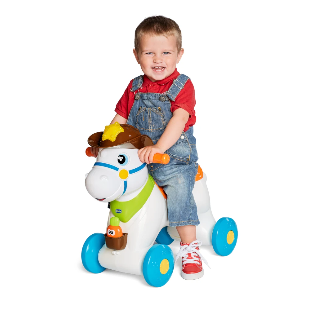 Игрушка-каталка Chicco "Лошадка Baby Rodeo" 12м