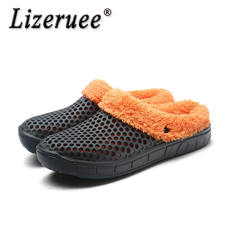 winter clogs with fur