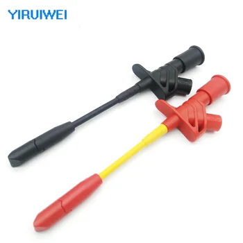 

CATIII 1000V cable Piercing Needle Test Clips Multimeter Testing Probe Hook with 4mm Socket