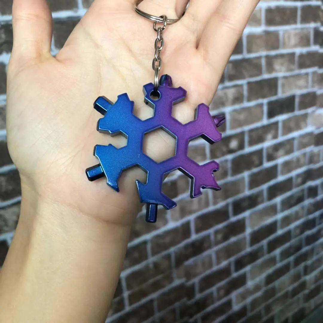Snowflake Shape Multi-Function Wrench Gadget Hexagon Snowflake Shape Multi-Function Wrench Gadget Hexagon