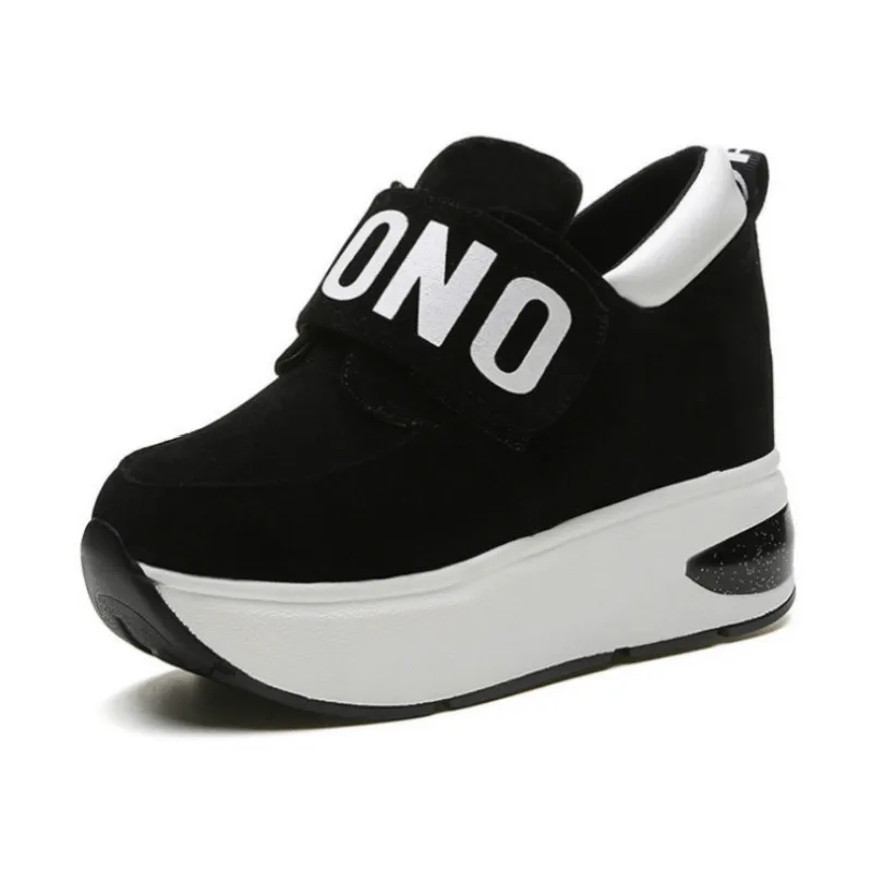 

2018 Autumn Platform Shoes Woman Slip on Casual Women Shoes Round Toe Flats Zapatillas Mujer Size 35-39