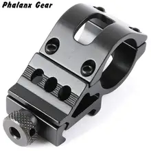 Охотничьи аксессуары 45 градусов Смещение " 25,4 мм/30 мм Пикатинни Вивер рельсовый фонарь/лазерное крепление